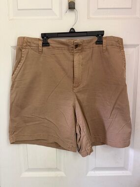 Women’s Tan Chino Shorts - Classic Casual